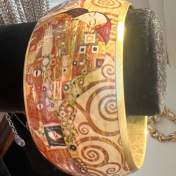 Gustav Klimt Brass bangle - Picture 2 of 5